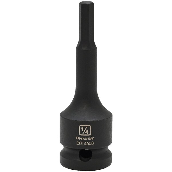 Tools 1/2" Drive SAE Hex Head, 1/4", Bit Impact Socket